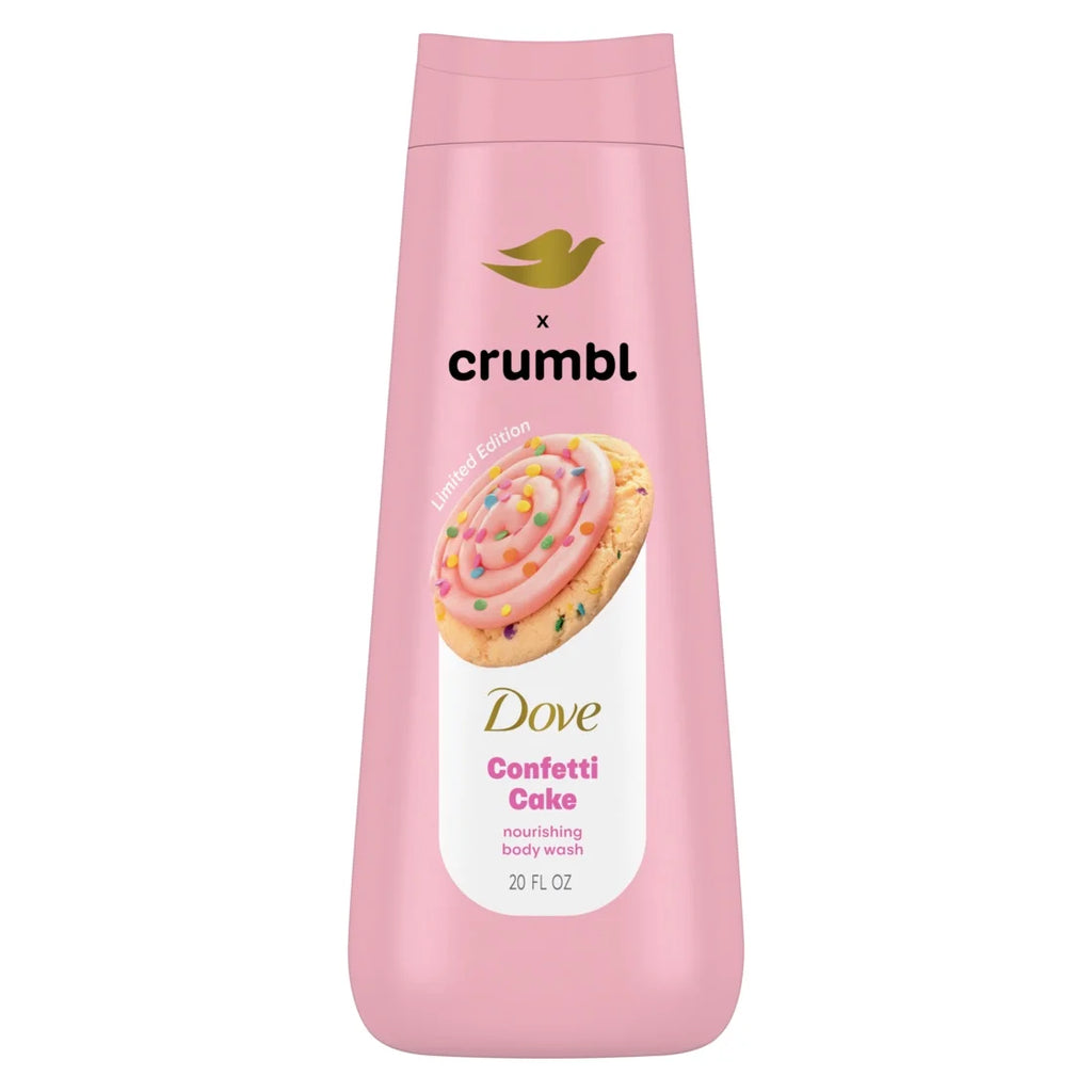 Crumbl Edición Limitada Gel De Baño Confetti Cake, 20 Fl Oz