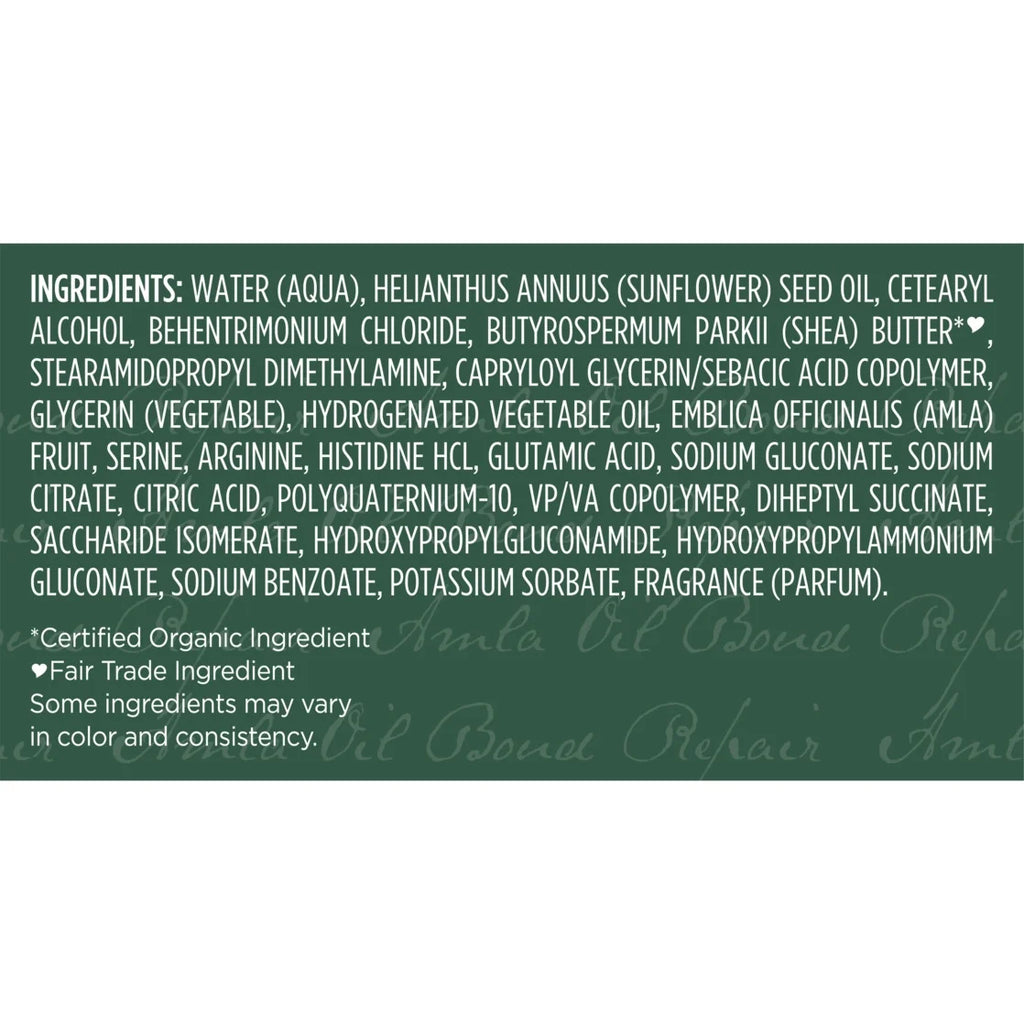 Bond Repair Acondicionador Sin Enjuague Aceite De Amla, 11 Fl Oz