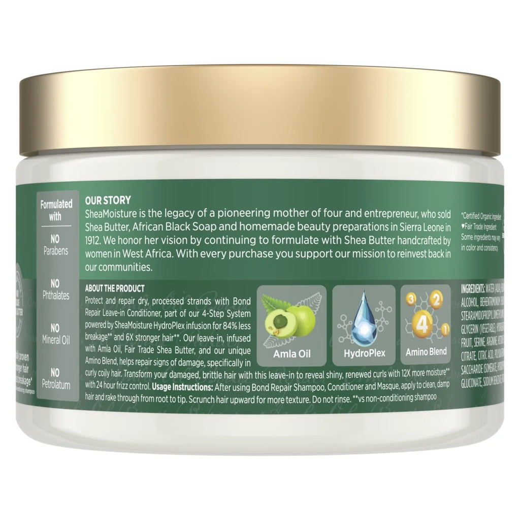 Bond Repair Acondicionador Sin Enjuague Aceite De Amla, 11 Fl Oz