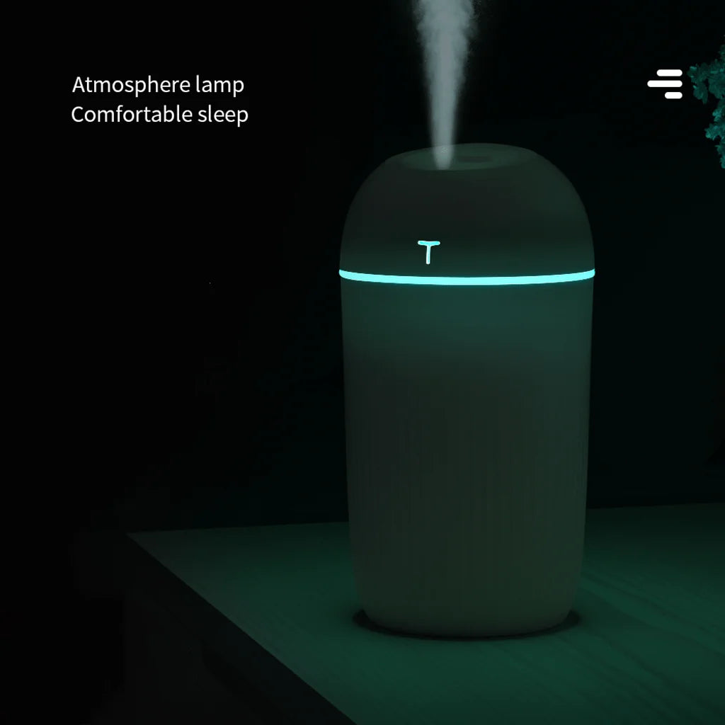Humidificador De Niebla Fría: Humidificadores Para Dormitorio, Bebé Y Hogar, Humidificador De Aire, Ajustable, Blanco