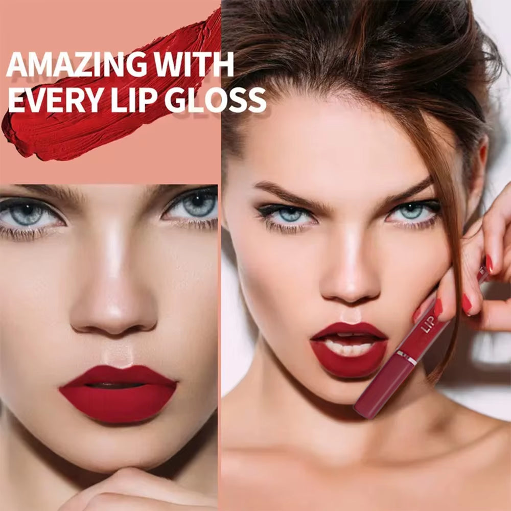 LuxeMatte™ by Handaiyan – 6-Piece Waterproof Matte Lipstick Set