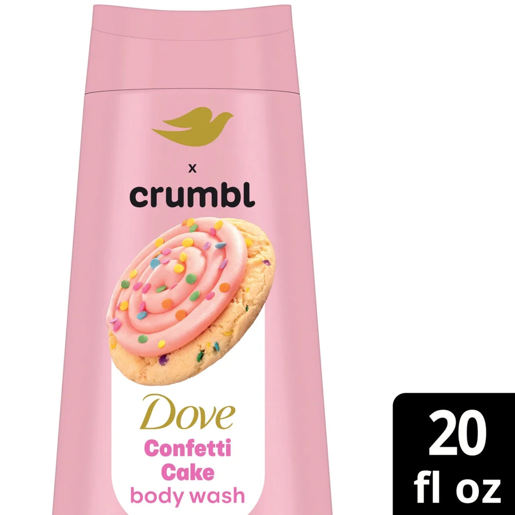 Crumbl Edición Limitada Gel De Baño Confetti Cake, 20 Fl Oz