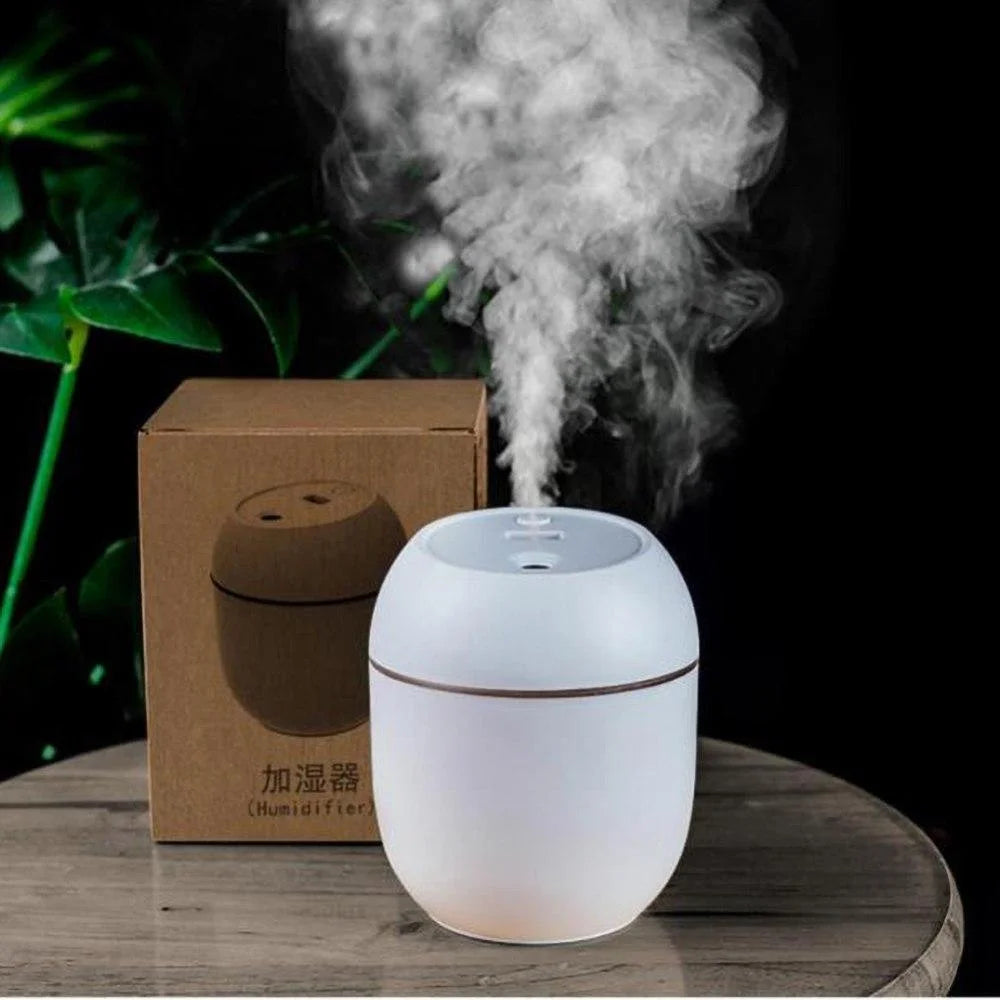 Humidificador Ultrasónico De Niebla Cálida Y Fría Con Luces LED - Humidificadores De Aire Para Dormitorio / Vaporizador Para Dormitorio De Bebés Y Niños, Humidificador De Aroma Para Habitaciones Grandes