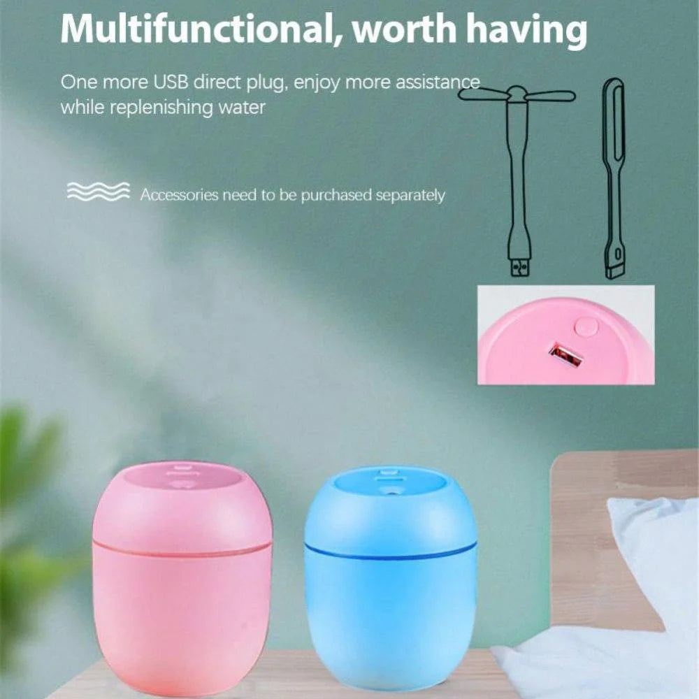 Humidificador Ultrasónico De Niebla Cálida Y Fría Con Luces LED - Humidificadores De Aire Para Dormitorio / Vaporizador Para Dormitorio De Bebés Y Niños, Humidificador De Aroma Para Habitaciones Grandes