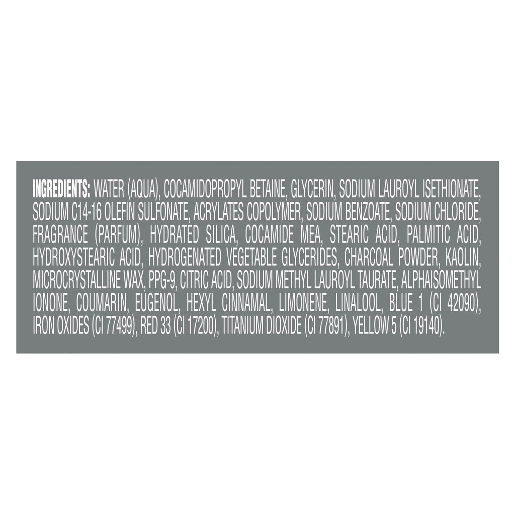 (Paquete De 4)  Purifying Hidratante Cara Y Cuerpo Wash, Carbón Y Arcilla, 30 Fl Oz