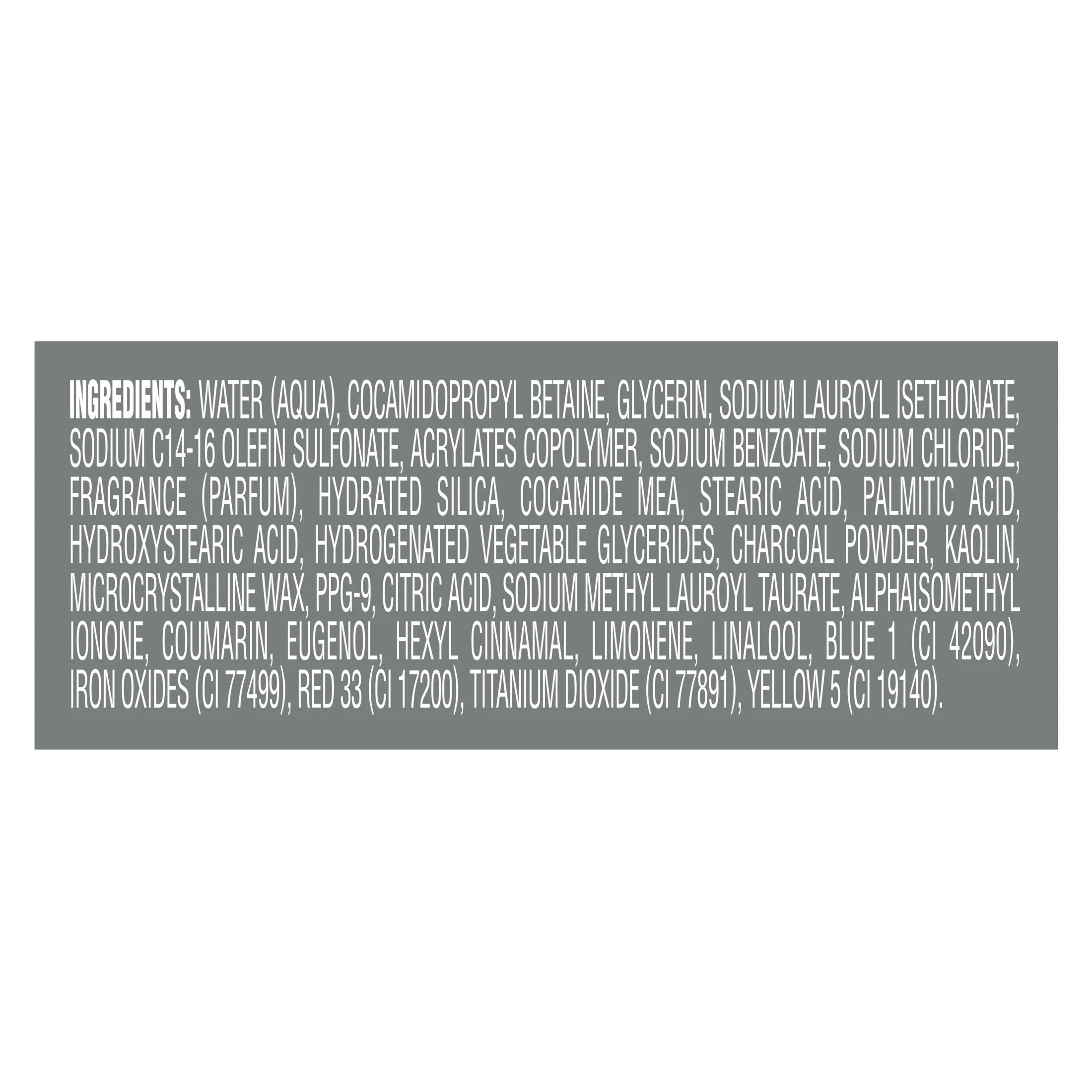 (Paquete De 4)  Purifying Hidratante Cara Y Cuerpo Wash, Carbón Y Arcilla, 30 Fl Oz